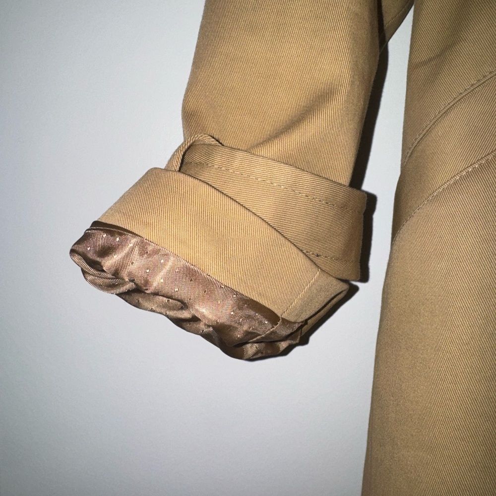 Sezane trench coat, camel color size 8 - Picture 3 of 8